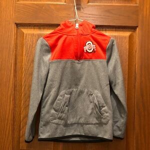 Kids Ohio state hooded sweatshirt